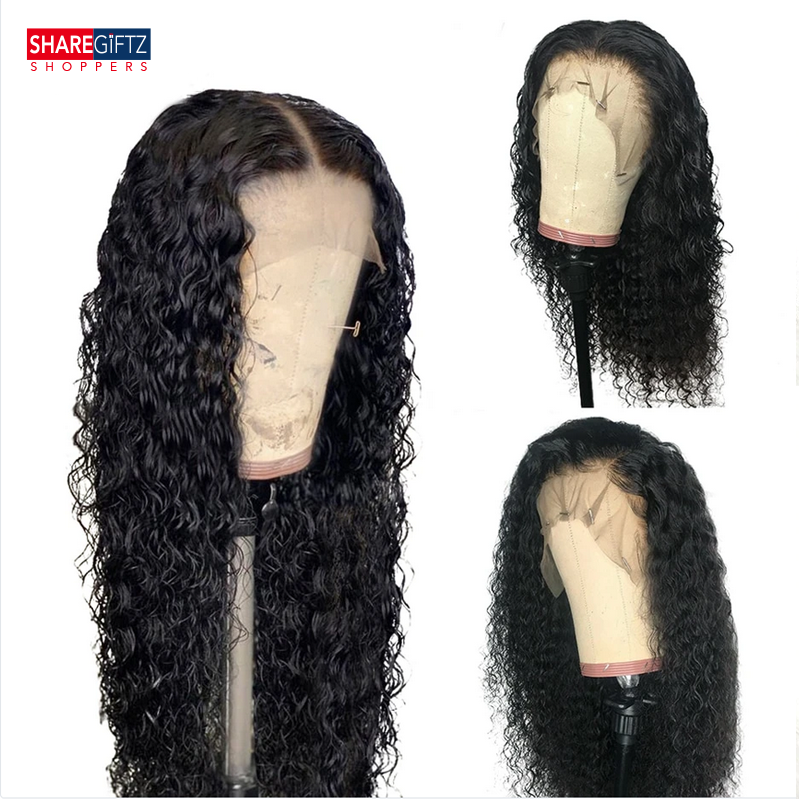 Kinky Curly full lace wigs-Human Hair