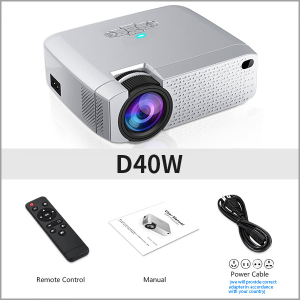 Portable Home Theater Projector | Wireless