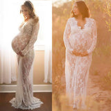 Woman's Dress See Through-Pregnant Woman's Dress