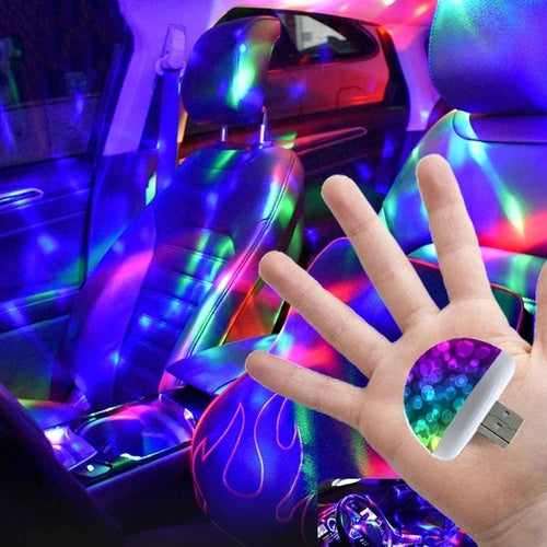 Car Interior Multi Color USB LED