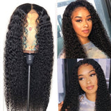 Kinky Curly full lace wigs-Human Hair