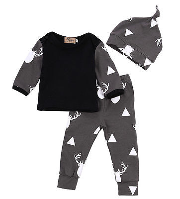 Baby Clothes Printed Deer