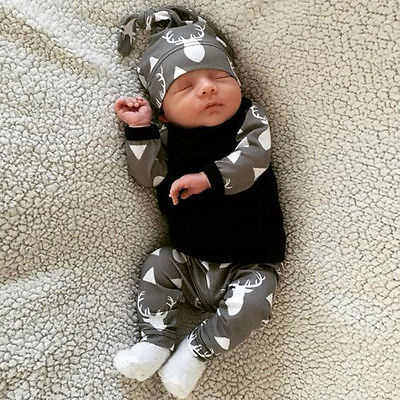 Baby Clothes Printed Deer