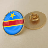 Brooch-Badges-Lapel Pins Democratic Republic of Congo