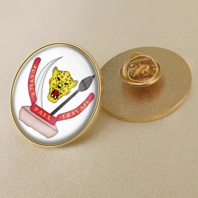 Brooch-Badges-Lapel Pins Democratic Republic of Congo