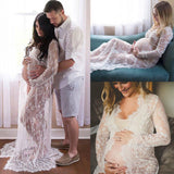 Woman's Dress See Through-Pregnant Woman's Dress
