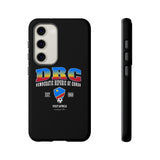 DRC Phone Case, Tough Protective Cover, Unique Gift for Travelers, Visit Africa Theme, Democratic Republic of Congo Mercht