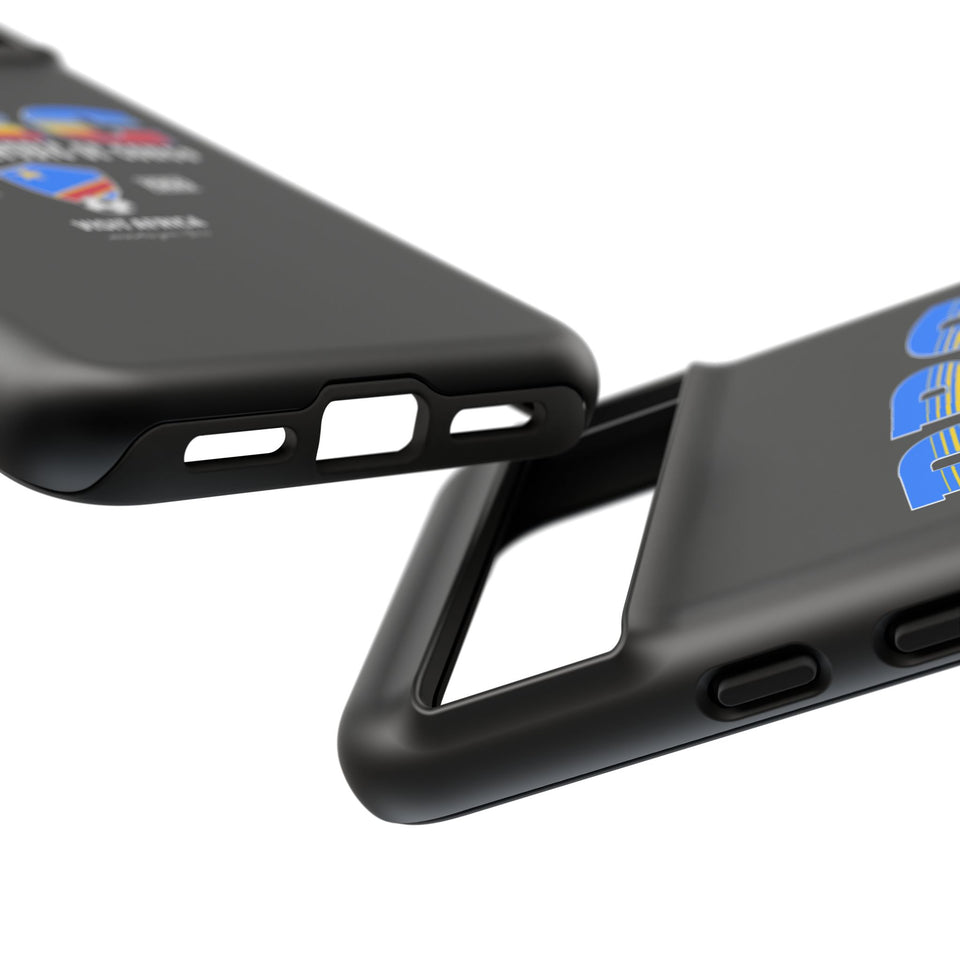 DRC Phone Case, Tough Protective Cover, Unique Gift for Travelers, Visit Africa Theme, Democratic Republic of Congo Mercht