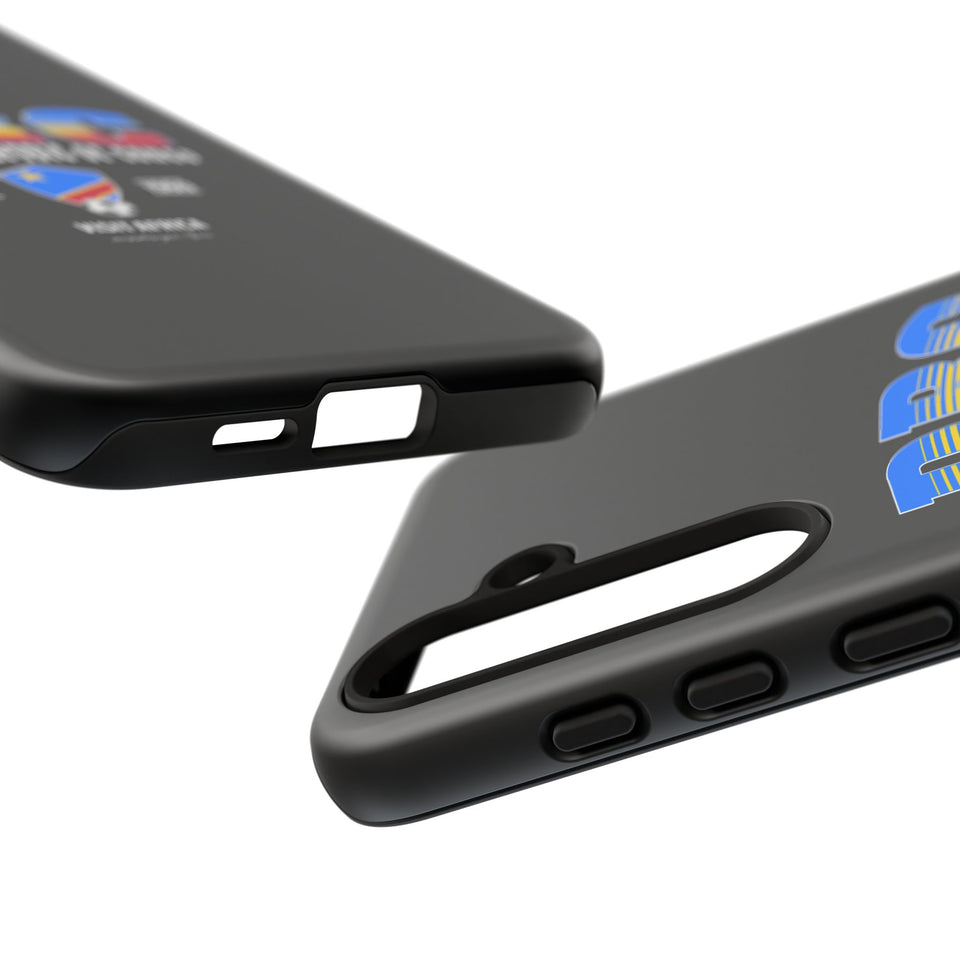 DRC Phone Case, Tough Protective Cover, Unique Gift for Travelers, Visit Africa Theme, Democratic Republic of Congo Mercht