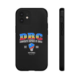 DRC Phone Case, Tough Protective Cover, Unique Gift for Travelers, Visit Africa Theme, Democratic Republic of Congo Mercht