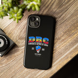 DRC Phone Case, Tough Protective Cover, Unique Gift for Travelers, Visit Africa Theme, Democratic Republic of Congo Mercht