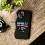 DRC Phone Case, Tough Protective Cover, Unique Gift for Travelers, Visit Africa Theme, Democratic Republic of Congo Mercht