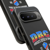 DRC Phone Case, Tough Protective Cover, Unique Gift for Travelers, Visit Africa Theme, Democratic Republic of Congo Mercht