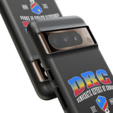 DRC Phone Case, Tough Protective Cover, Unique Gift for Travelers, Visit Africa Theme, Democratic Republic of Congo Mercht