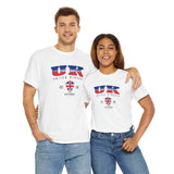UK Flag Unisex T-Shirt – 100% Cotton Gildan Tee for Travelers, Students, UK Lovers & Football Fans | British Pride Shirt | United Kingdom Gift