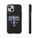 DRC Phone Case, Tough Protective Cover, Unique Gift for Travelers, Visit Africa Theme, Democratic Republic of Congo Mercht