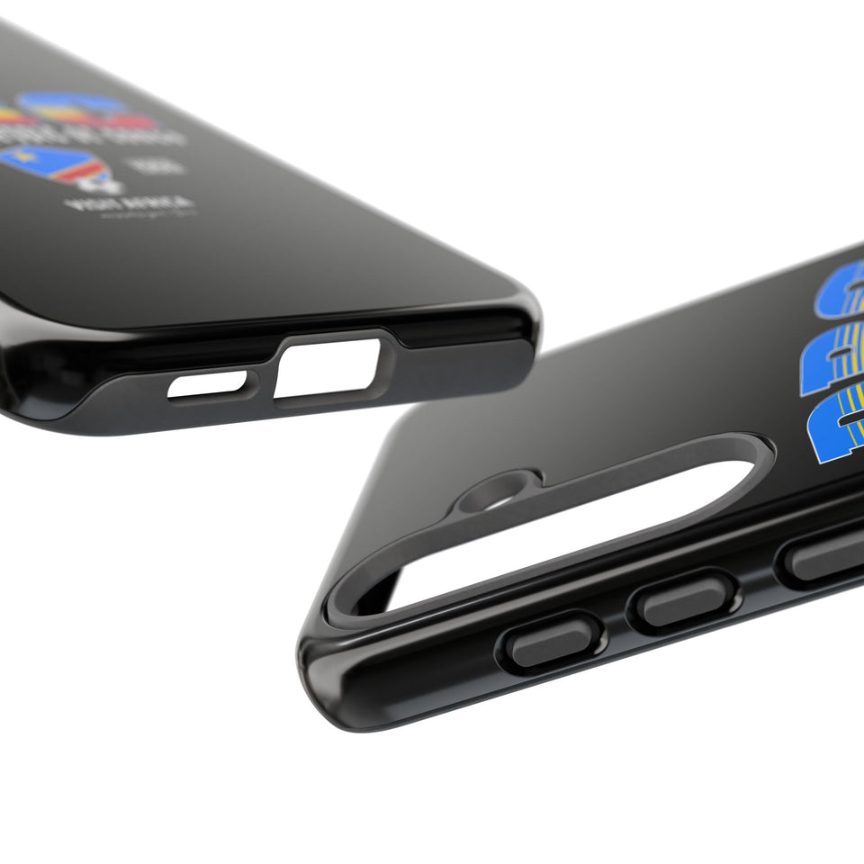 DRC Phone Case, Tough Protective Cover, Unique Gift for Travelers, Visit Africa Theme, Democratic Republic of Congo Mercht