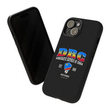 DRC Phone Case, Tough Protective Cover, Unique Gift for Travelers, Visit Africa Theme, Democratic Republic of Congo Mercht