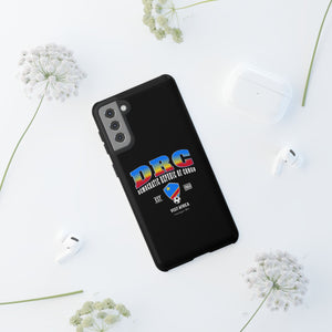 DRC Phone Case, Tough Protective Cover, Unique Gift for Travelers, Visit Africa Theme, Democratic Republic of Congo Mercht