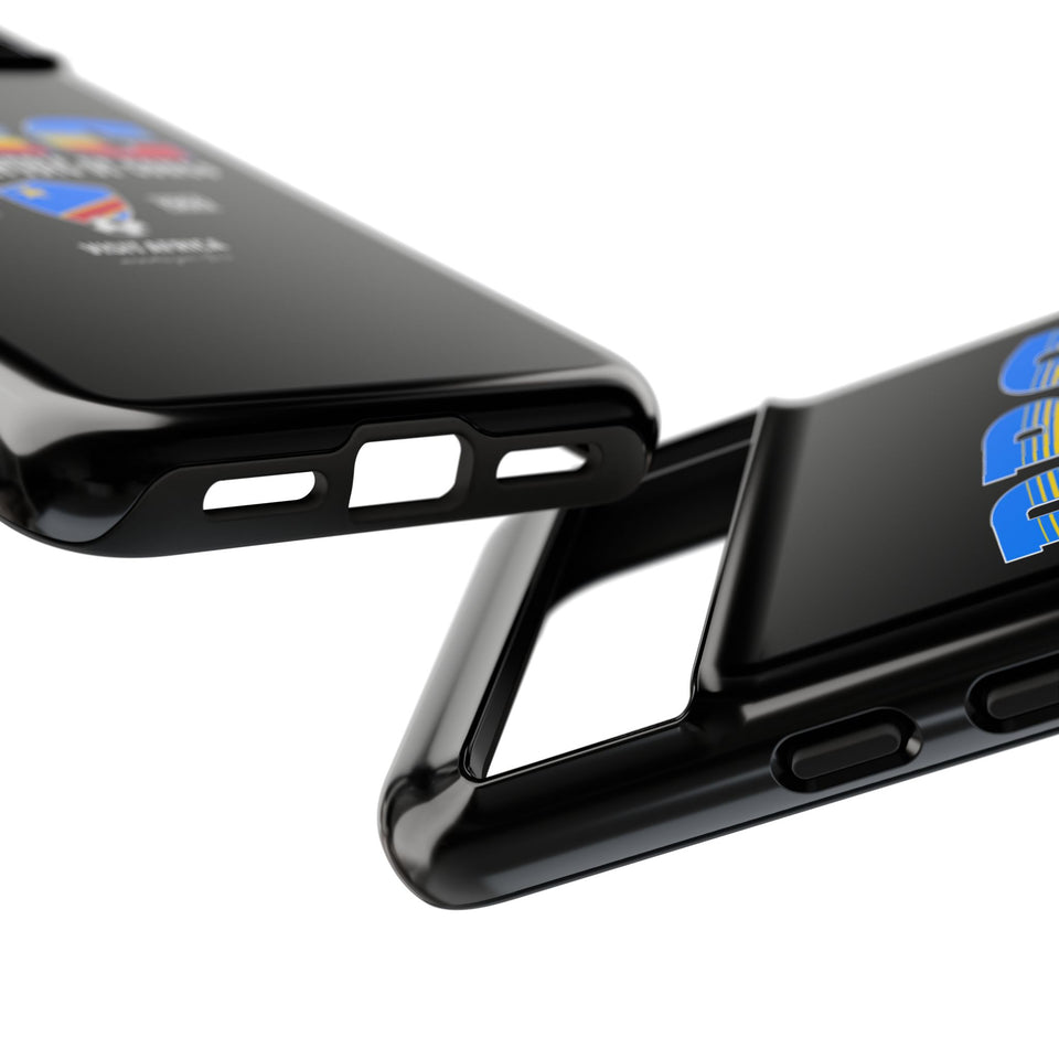 DRC Phone Case, Tough Protective Cover, Unique Gift for Travelers, Visit Africa Theme, Democratic Republic of Congo Mercht
