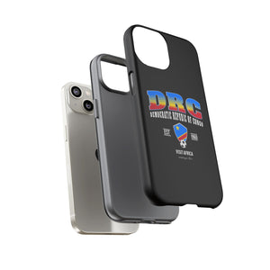 DRC Phone Case, Tough Protective Cover, Unique Gift for Travelers, Visit Africa Theme, Democratic Republic of Congo Mercht
