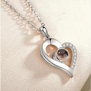 I love You in 100 Languages Necklace