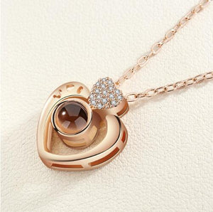 I love You in 100 Languages Necklace