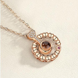 I love You in 100 Languages Necklace