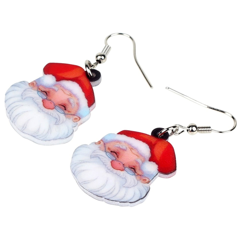 Christmas Sweet Santa Claus Earrings