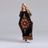 Women's 100% Cotton African Print Dashiki