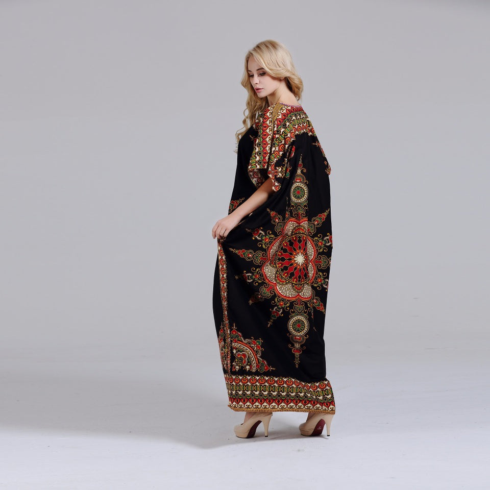 Women's 100% Cotton African Print Dashiki