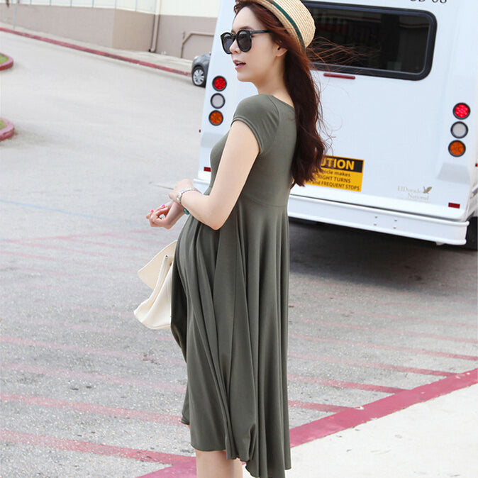 Maternity Short-sleeve Dress
