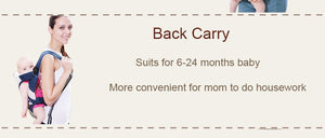 Multi functional Baby Carrier
