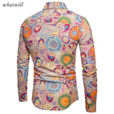 Shirts 3D printed dress dashiki