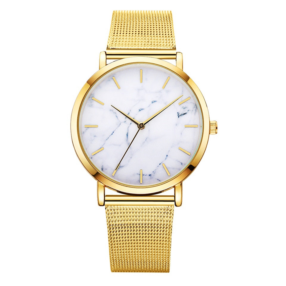 Marble Wrist Watch