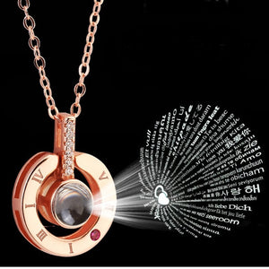 I love You in 100 Languages Necklace