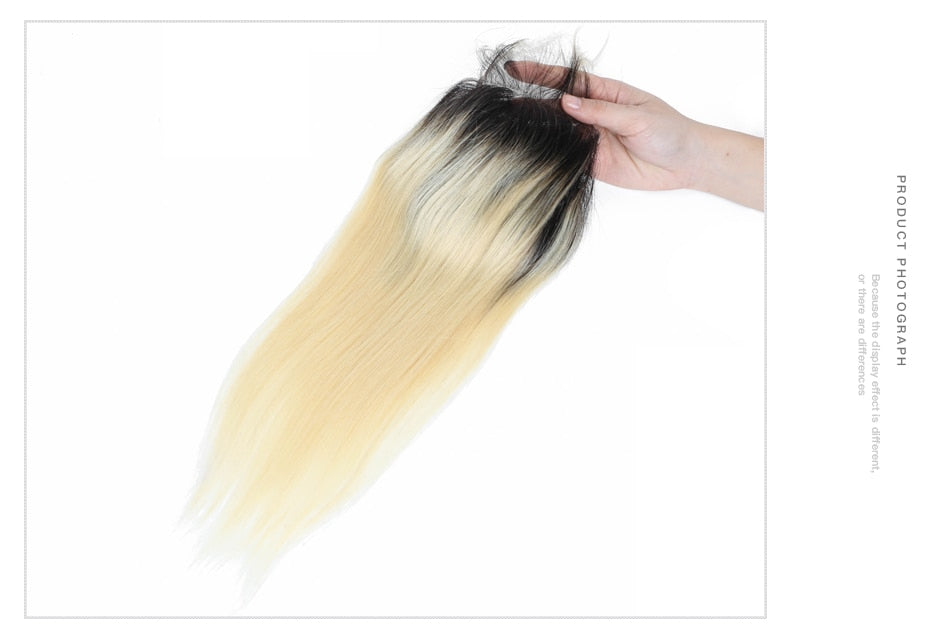 Honey Blonde Brazilian Straight Hair
