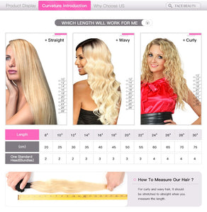 Honey Blonde Brazilian Straight Hair
