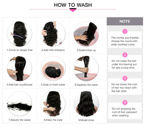 Straight Human Hair Wigs