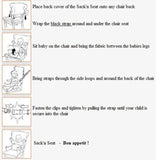 Baby Safety Belt Chair Portable