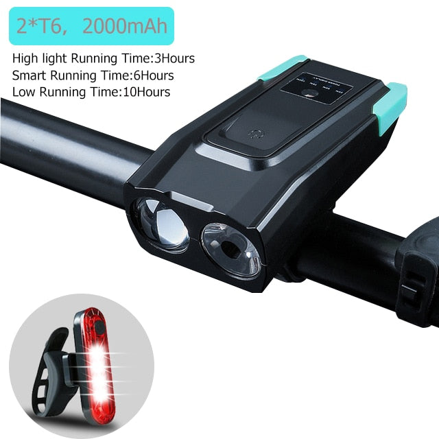 Rechargeable Smart Bicycle Light