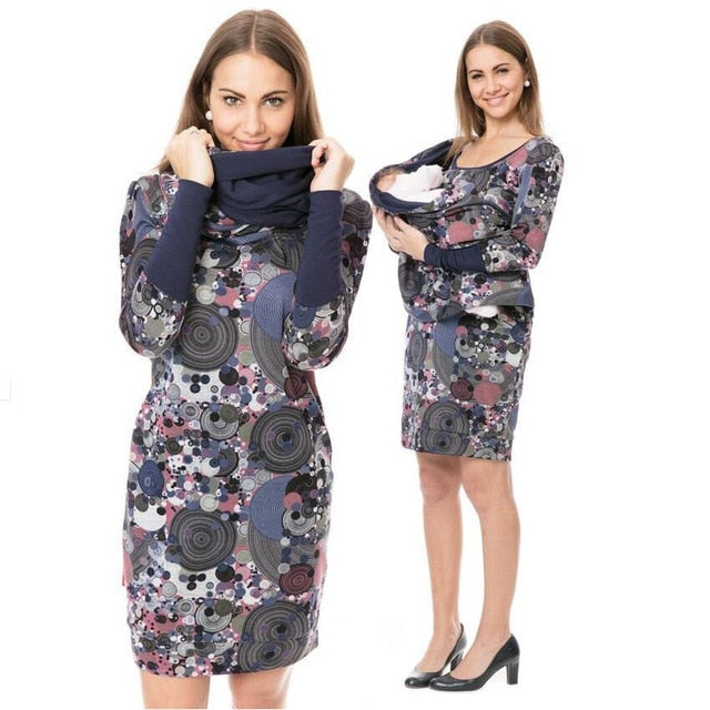 Woman's Maternity Clothes-Breastfeeding Sweater