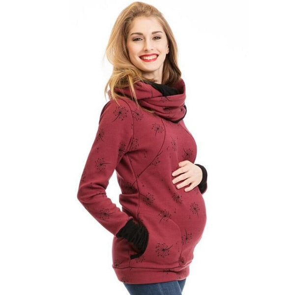 Woman's Maternity Clothes-Breastfeeding Sweater