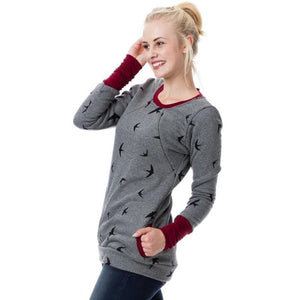 Woman's Maternity Clothes-Breastfeeding Sweater