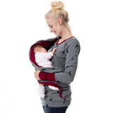 Woman's Maternity Clothes-Breastfeeding Sweater