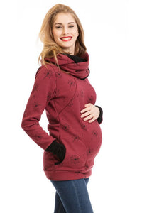 Woman's Maternity Clothes-Breastfeeding Sweater