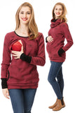 Woman's Maternity Clothes-Breastfeeding Sweater