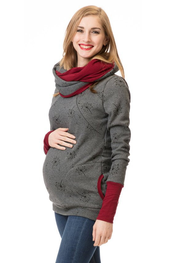 Woman's Maternity Clothes-Breastfeeding Sweater