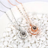 I love You in 100 Languages Necklace