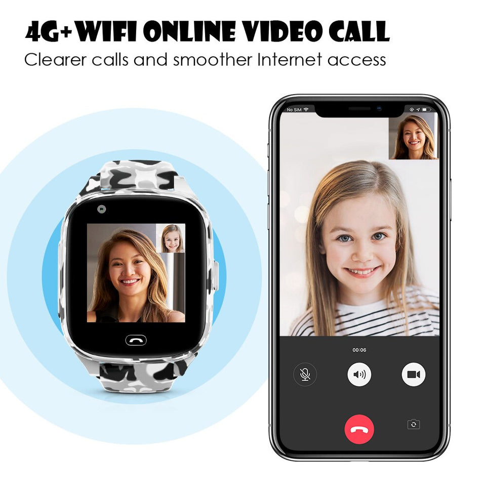 GPS Video Call Smart Watch For Kid